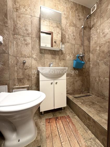 Garsonieră 21mp, etaj 1, renovata complet, balcon cu bucătărie-Buziasului - 6