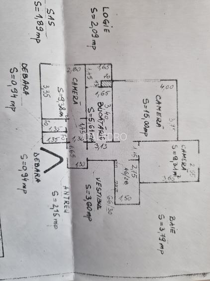 Apartament 3 camere  decomandat in Manastur - 8
