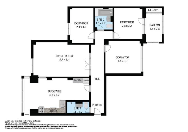 Apartament cu 4 camere, ocazie RARA, Zona Centrala, bine pozitionat si prezentat - 1