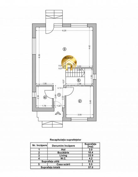 Vila Individuala 4 camere - 320mp Teren - Otopeni 23 August - 4