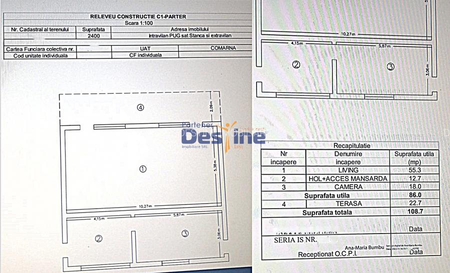 Ocazie - Casa individuala D+P+M 170 mp + 2400 mp teren cu IAZ la asfalt, Osoi - 16