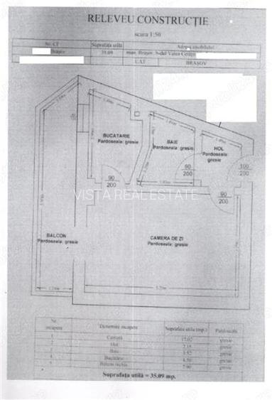 Garsoniera etaj intermediar, zona Racadau, Brasov - 9