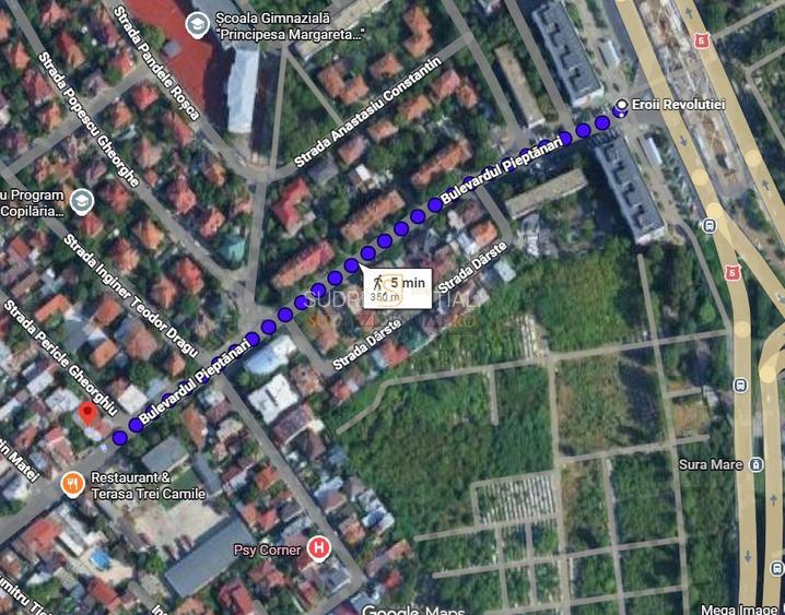 Casa cu 3 camere, teren 288 mp, metrou Eroii Revolutiei - 2