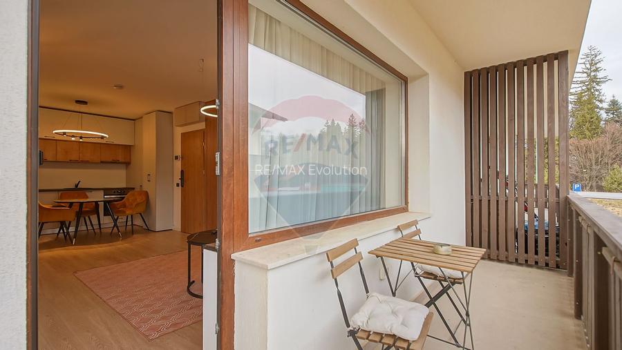 STUDIO MOBILAT SI UTILAT CU TERASĂ 17 MP | GRAND CHALET POIANA BRASOV - 14