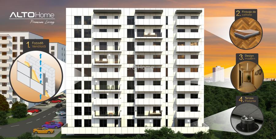 ALTO Home - Apartament cu doua camere - Direct Dezvoltator - 11