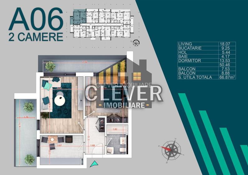 Theodor Pallady 2 Camere Decomandate Metrou Nicolae Teclu - 11