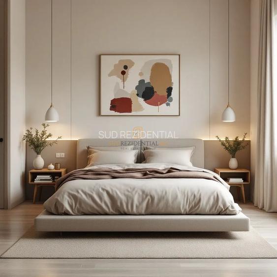 Apartament cu 3 camere, curte proprie, zona Parc Tudor Arghezi,Sector4 - 5