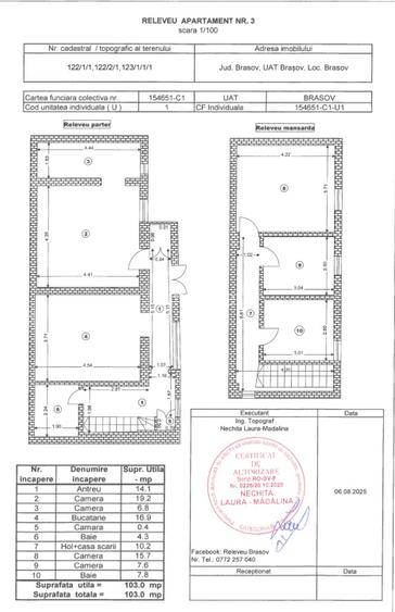 Apartament in centru cu 3 camere - 11