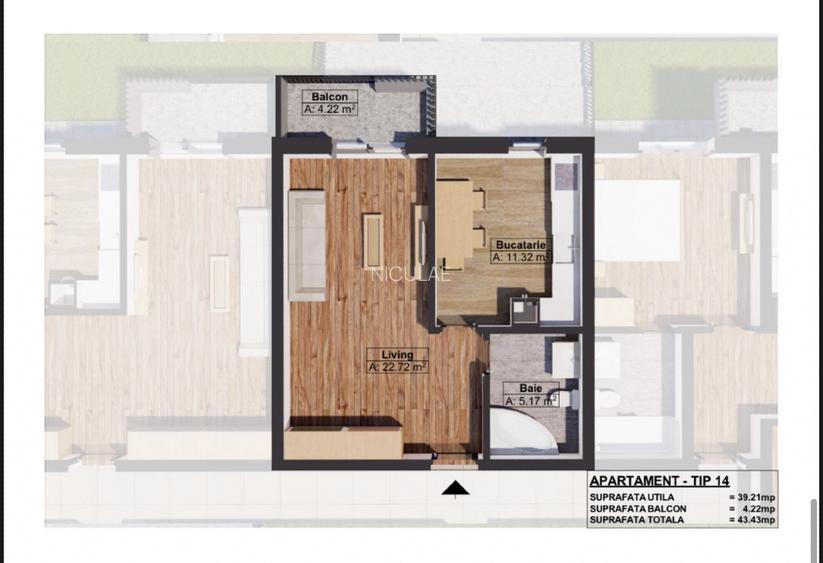Vănd Garsoniera Strada Trifoiului Dobroesti Fundeni  - 13