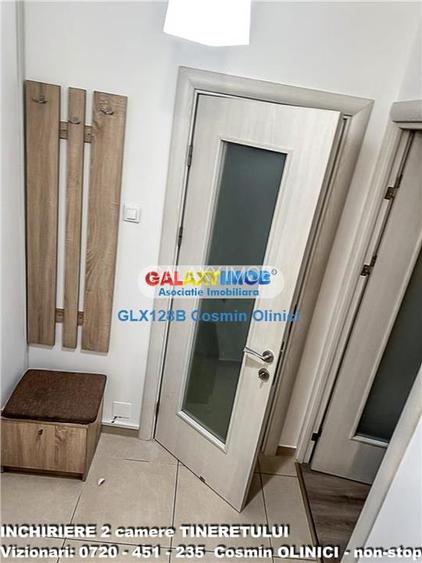 Inchiriere apartament 2 camere Tineretului vedere parc mobilat - 9
