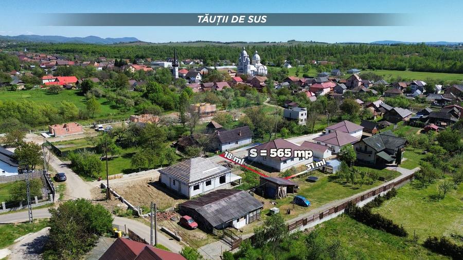 Casa noua 3 dormitoare, 565 mp teren | Tautii de Sus | Comision 0%