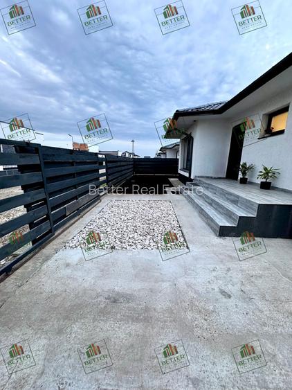 Casa Individuala Parter - 3 camere - Teren 245 mp - Mobilata - Utilata - 3