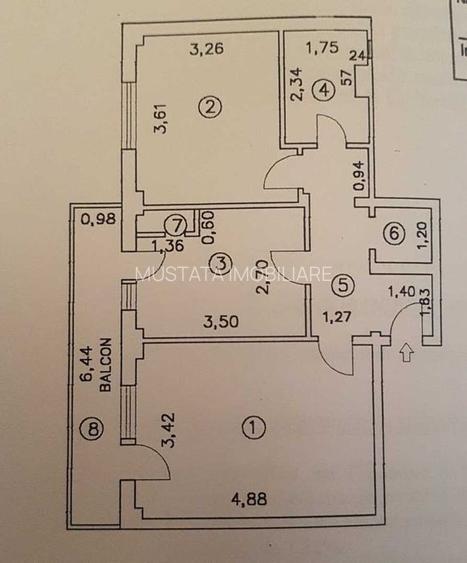 Apartament 2 camere confort 1 decomandat, zona Obor - 8