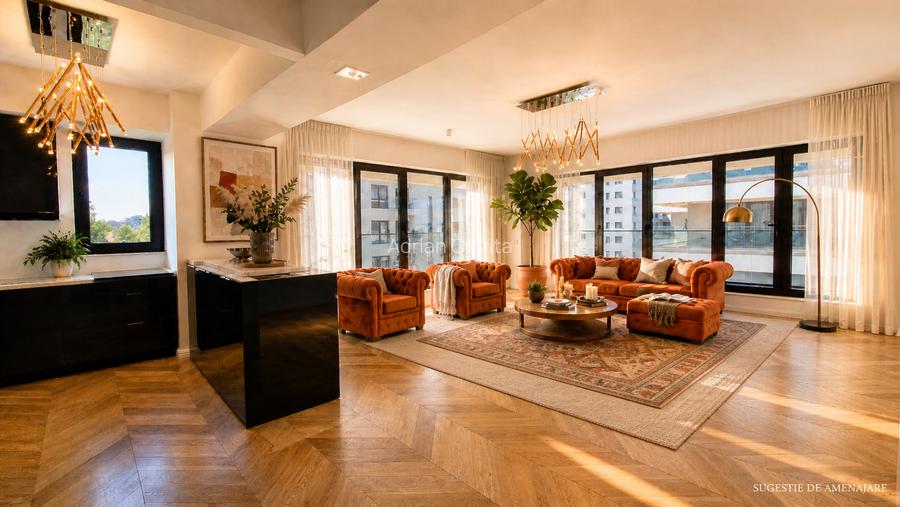 Vita Bella Pipera — 3 cam, 94 mp, mobilat, renovat. Comision 0% TVA 0% - 5