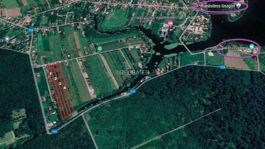 SNAGOV, 8 loturi de teren intravilan - 44.000 m? - 5