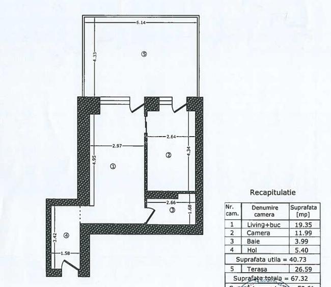 Apartament modern 2 camere  Marmura Residence I Gradina proprie - 19