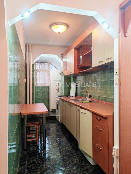 Parcul Gheorghe Patrascu | Metrou Piata Muncii, parter cu balcon, bloc anvelopat - 14