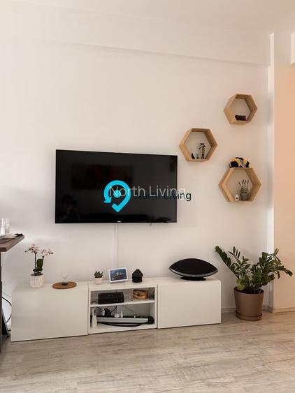 Studio 2 camere, 43 mp, mobilat complet, 4 min metrou Parc Bazilescu - 2