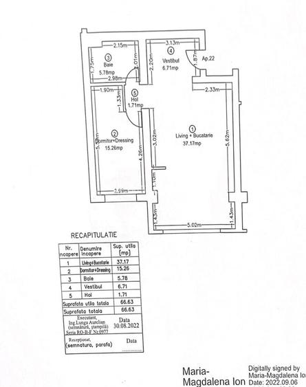 Oferta 2 CAMERE lux, 66 mp utili, Ivory-Pipera Bloc2 Parcare+Boxa - 10