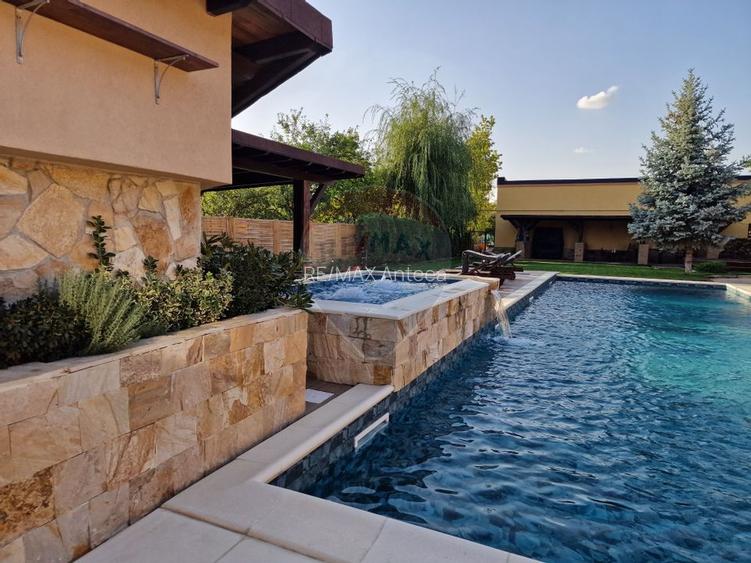 Vilă cu parc, piscină, jacuzzi și foișor, panouri fotovoltaice - 35