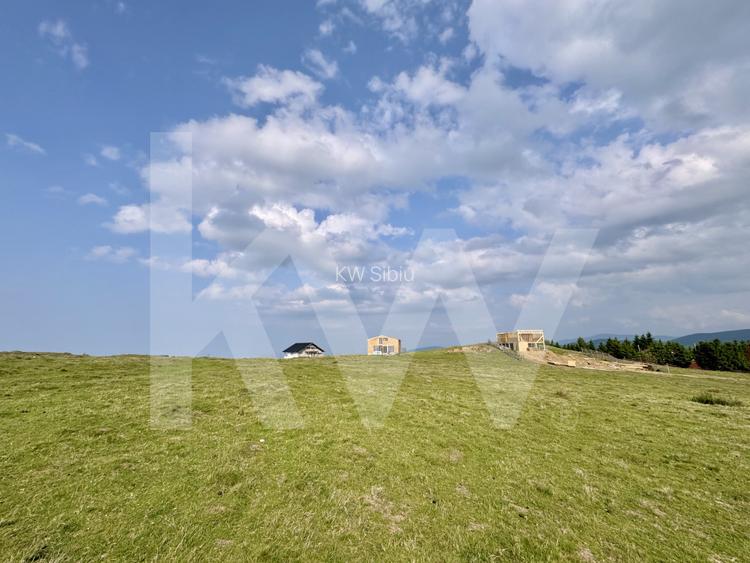 Teren 1003 mp în Păltiniș | Priveliște panoramică către munți - 3
