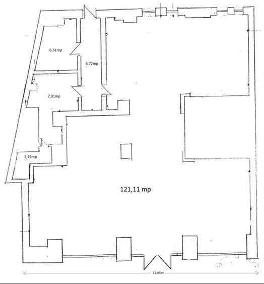 Ultracentral Bucuresti, locatie exceptionala, spatiu comercial in Piata Romana - 3