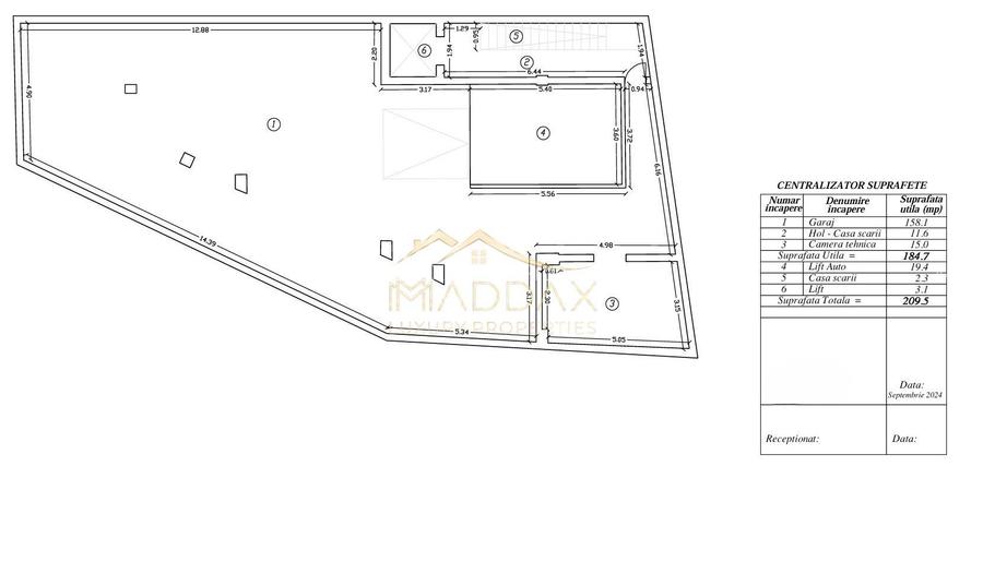 Cladire de birouri de vanzare***877mp***Dorobanti - 39