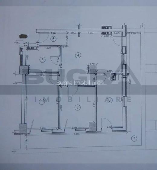 Apartament 3 camere, 60 mp,  parcare, terasa, zona Vivo - 8