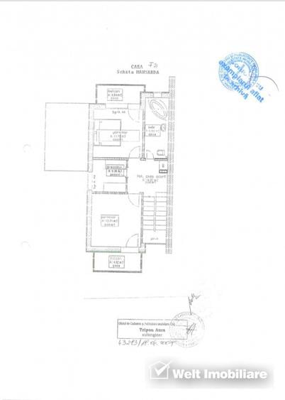 Duplex 3 camere, cu garaj și 3 parcări, Bună Ziua, gradina 90 mp - 7
