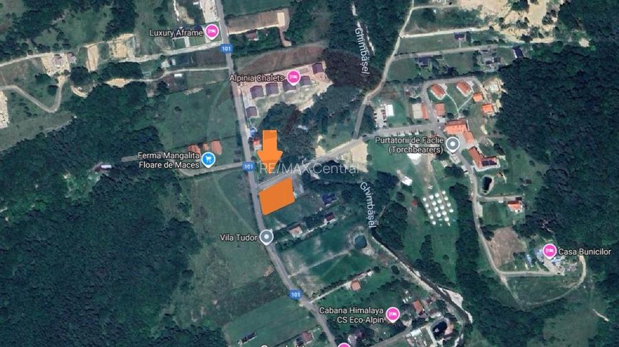 Teren 1600 mp cu proiect & autorizație, Chalet Duplex Râșnov Glăjerie - 2