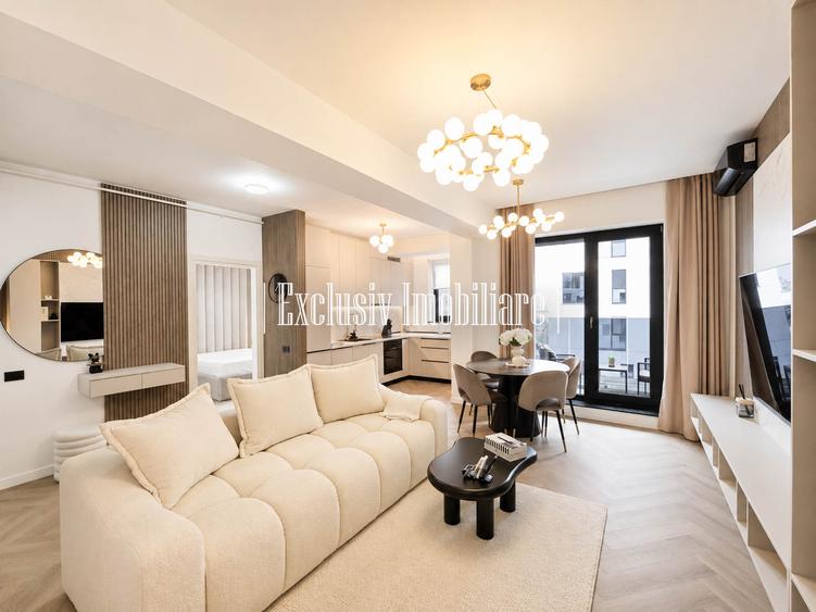 FIRST RENT! AVi Garden - Apartament Superb cu Parcare Subterana -TOTUL NOU-