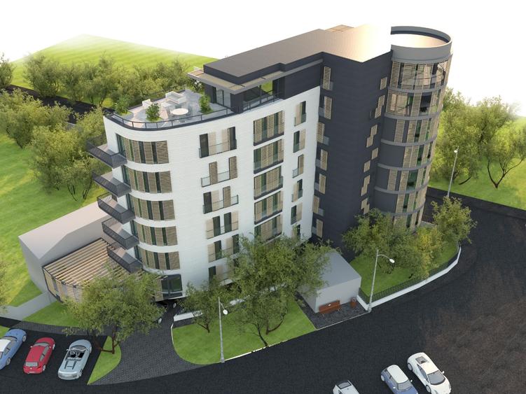 Duplex 3 camere, etajele 6-7 in bloc nou, 80 MP + 64 MP terase