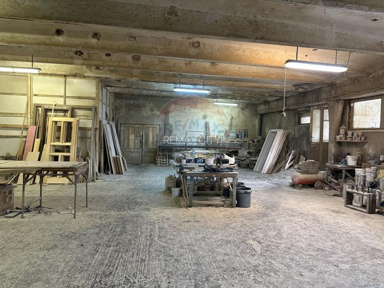 Spațiu industrial Hala/Atelier 487 mp si 999 mp teren - 2