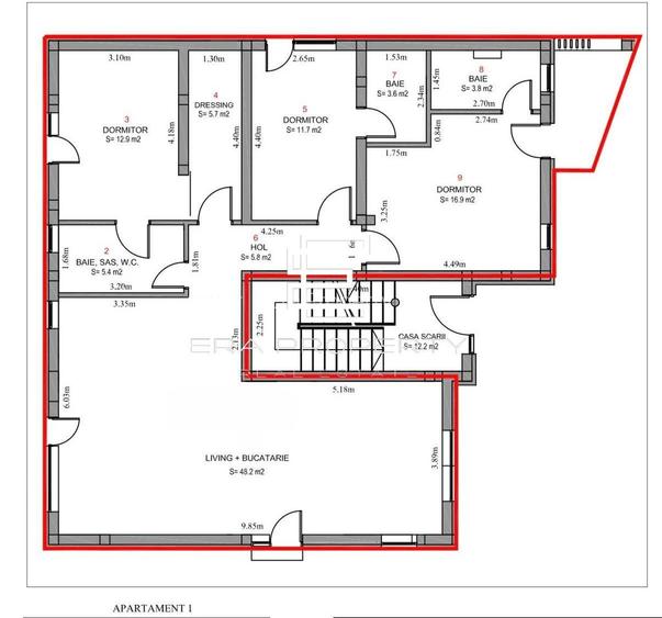 Apartament 4 camere /gradina 200 mp/finisaje premium/Cartierul Arhitectilor - 18