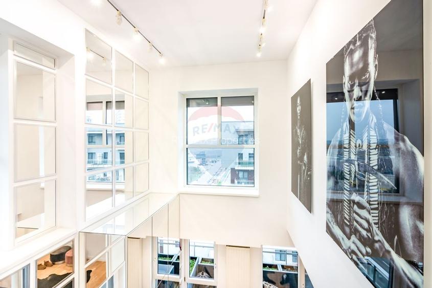 Vanzare Duplex Penthouse 178 mp, 2 parcari, boxa, Belvedere Residences - 13