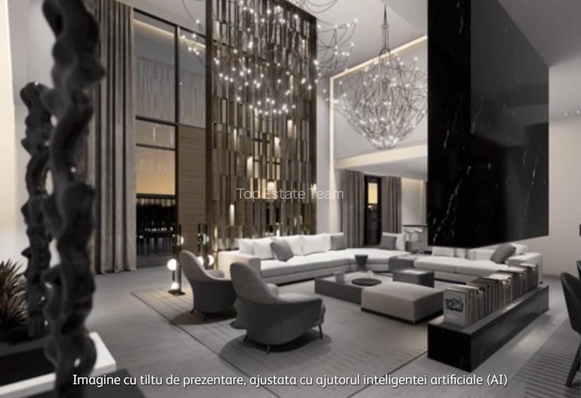 Casa de lux moderna cu 12 camere si piscina - Design minimalist inspirat din Mia - 12