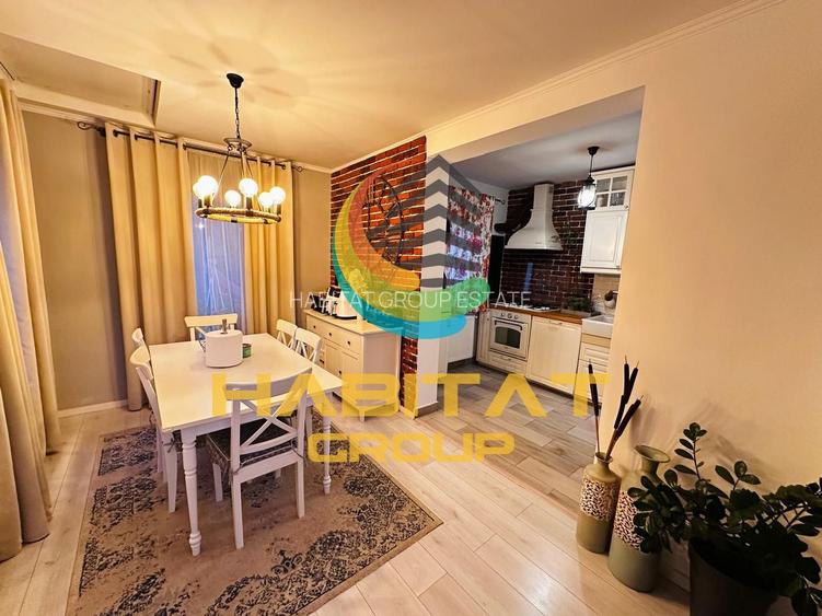 Vila 5 camere, complet mobilată utilată 130 mp utili, teren 250 mp, parter etaj - 4