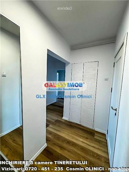 Inchiriere 3 camere Tineretului - 3 minute metrou - 6