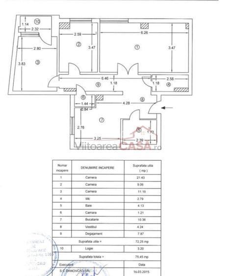 Metrou Pta Romana - centrala bloc - vedere panoramica - renovat - mobilat - 1
