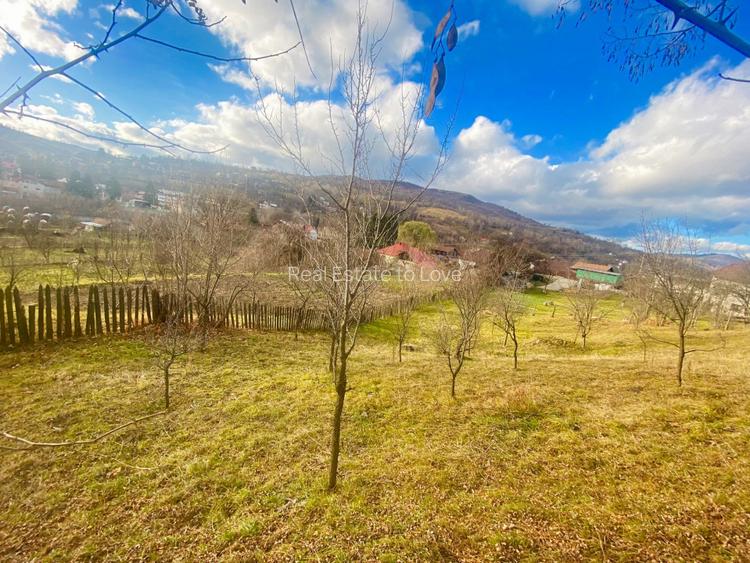 Teren in sat, cu fundație casa P+1, vedere largă, lângă rău - 9
