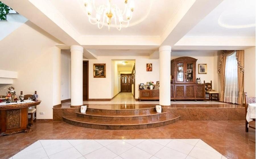 D+P+E+M Damaroaia lac,1000mp teren,7camere elegante,7bai,curte pavata/verde - 6