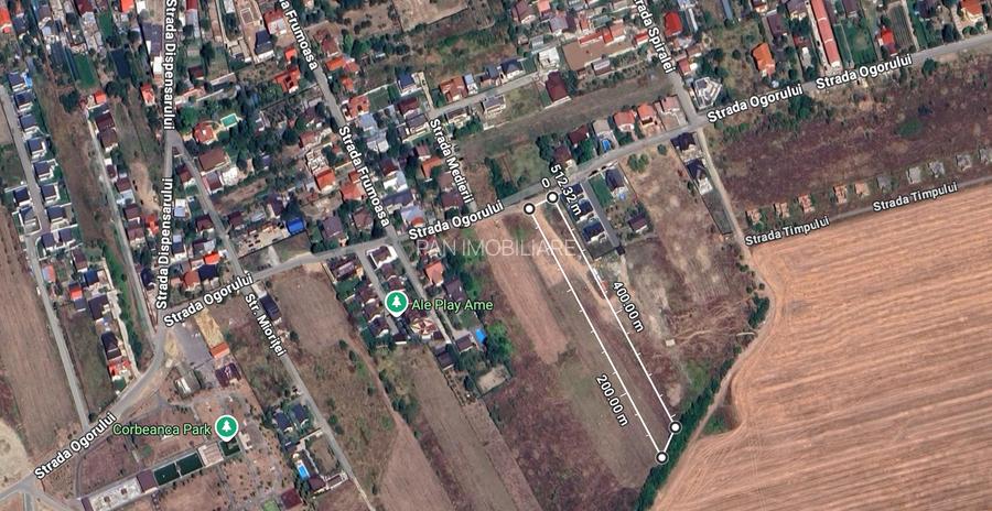 Teren Intravilan – 5.187mp – Corbeanca – P+2E+M - 2