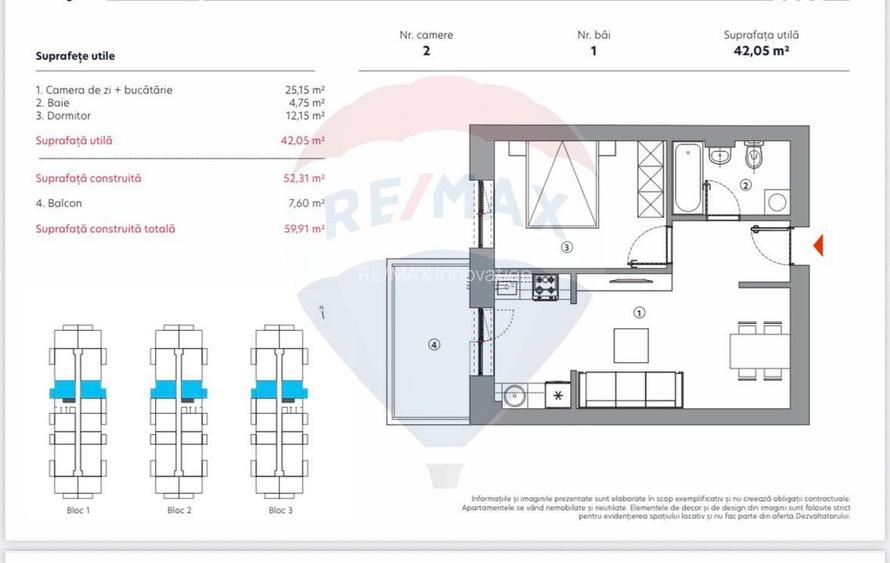 Vanzare apartamente 2 camere Bulevardul Theodor Pallady - 5