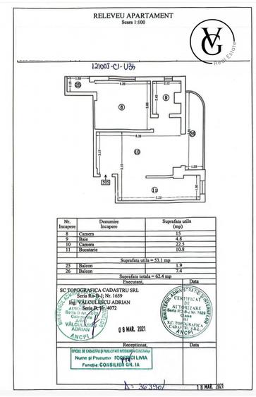 Apartament 2 camere prima linie la mare Promenada - 8