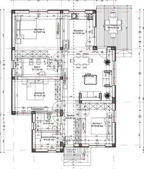 Casa Denver, nou-nouță, cu teren de 550 mp, 4 camere, un singur nivel - 2