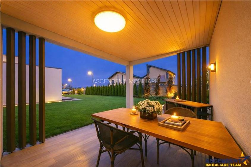 3D! Premium,mediteranean,3 dormitoare, semineu,incalzire pardoseala,teren 650 mp - 4