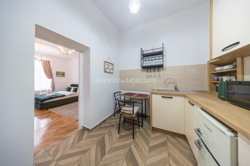 Garsoniera Centrul istoric,parcul Saguna,renovata,mobilata nou,370 Euro - 7