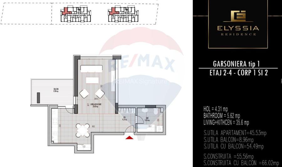 De vanzare Studio - Investiție sigură lângă aeroport - Proiect nou - 2