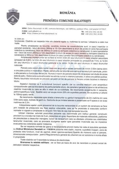 Teren Intravilan de vanzare 21000 mp Balotesti Central Soseaua Unirii - 5