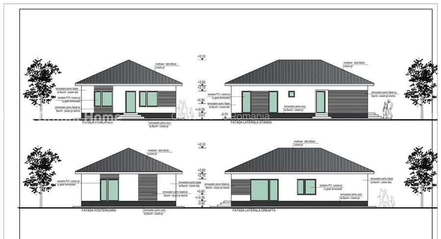 Cornu Villas - Valea Prahovei 4 Camere  - Casa Individuala Parter + 450MP Teren - 34